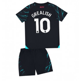 Baby Fußballbekleidung Manchester City Jack Grealish #10 3rd Trikot 2023-24 Kurzarm (+ kurze hosen)